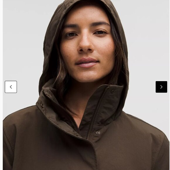 NWT Lululemon Always Effortless Classic Fit Jacket in Olive Brown Size 2 - Picture 3 of 3